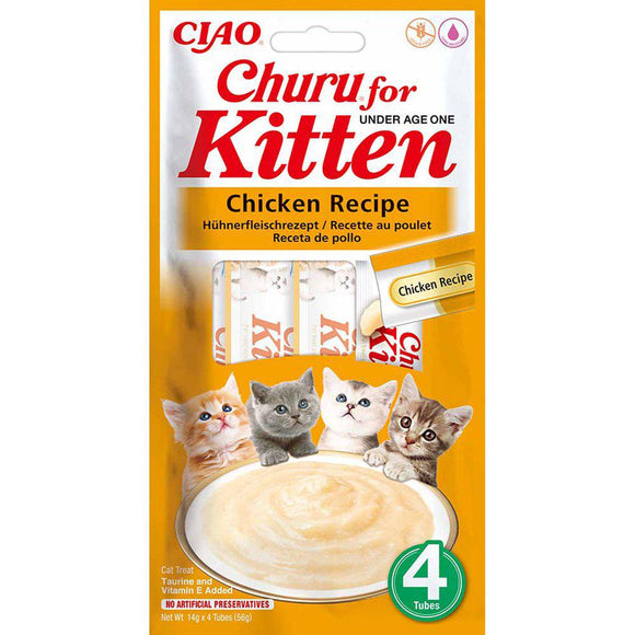 Churu Kitten Chicken 4st Under Age 1