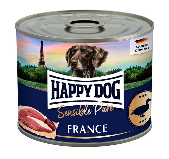 HappyDog konserv, France, 100% anka 200 g