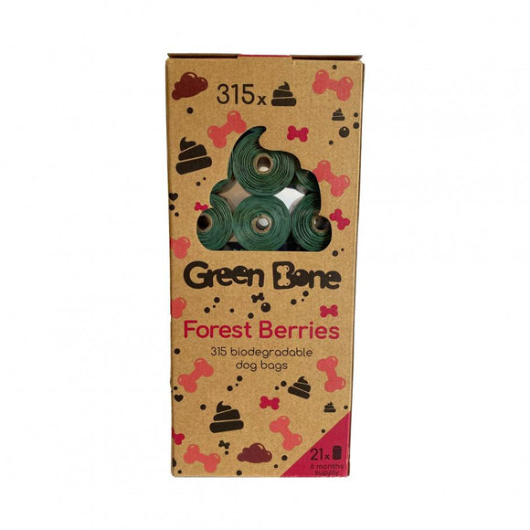 Green Bone Refill Stor Forest 21 rullar/ 315 påsar