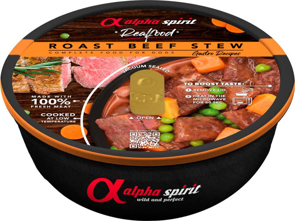 Alpha Spirit Real Food (nötkött) 280g
