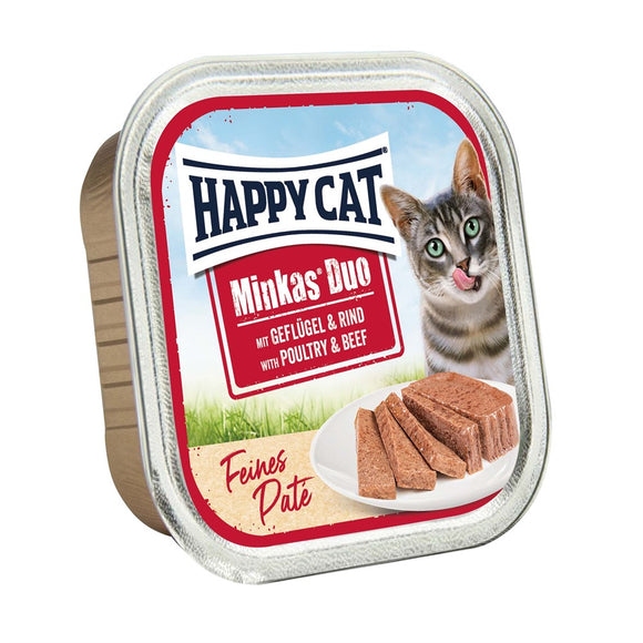 HC Minkas Duo Paté fågel & oxkött, 100 g