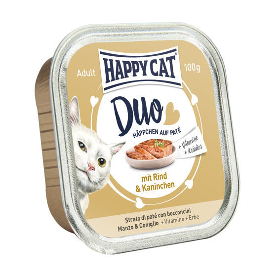 HC Minkas Duo Paté oxkött & kanin, 100 g