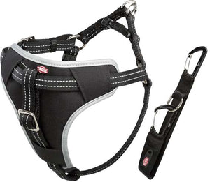Bilsele Dog Protect, S/M: 40-55 cm/17 mm, svart