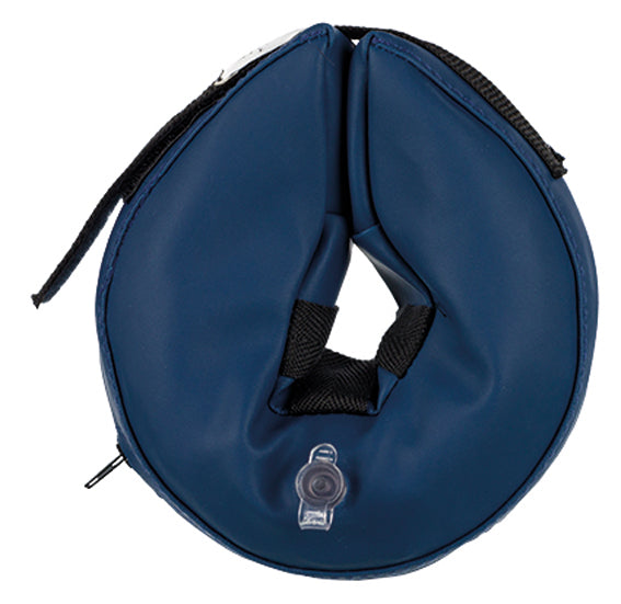 Krage, uppblåsbar, XXS, 14-18 cm, blå