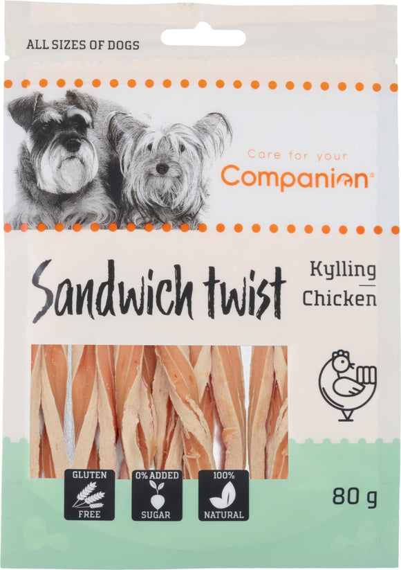 Companion chicken sandiwch twist 80g