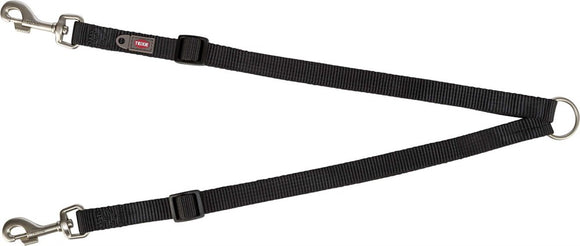 Premium Parkoppel, M-L: 40-70 cm/20 mm, svart