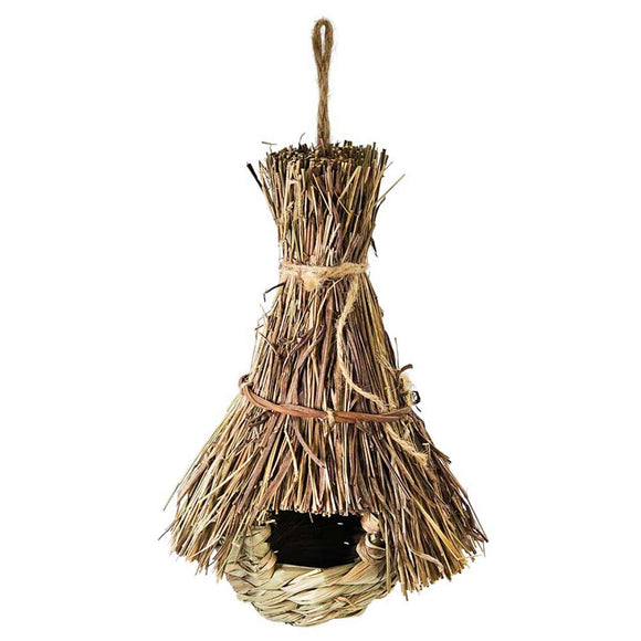 Bulrush bird nest 23 x Ø14 cm