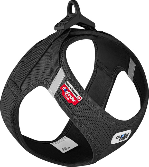 Curli Vest sele Clasp Air-Mesh Svart XS
