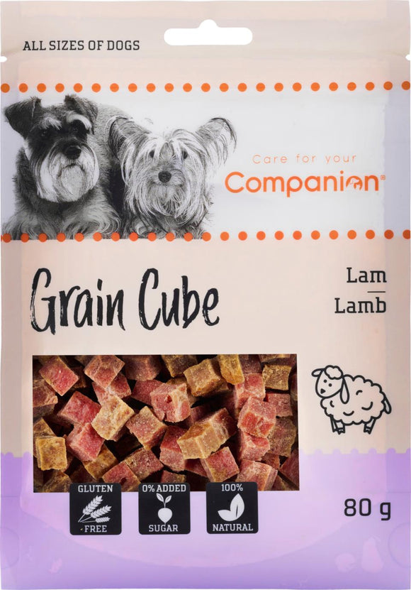 Companion Grain cube, lamm 80 g