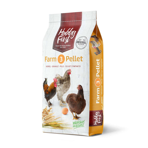 HOBBY FIRST FARM 3 PELLET HÖNSFODER