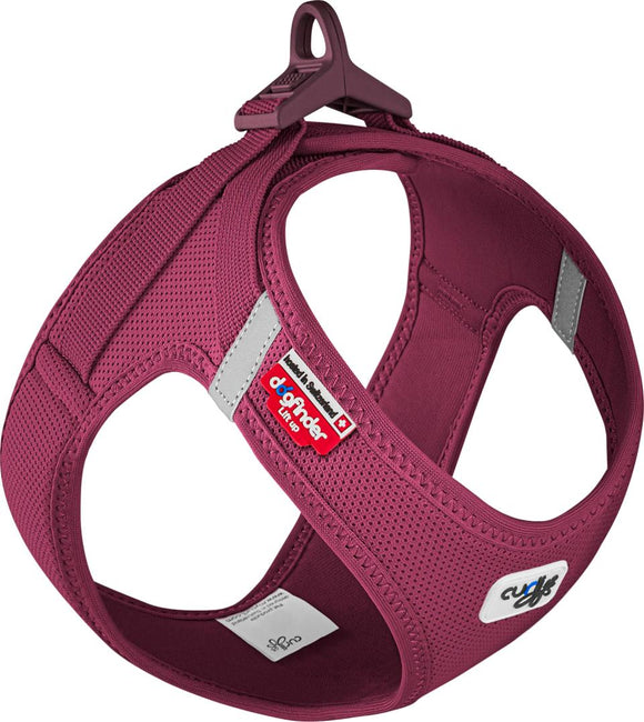 Curli Vest sele Clasp Air-Mesh Ruby 2XS