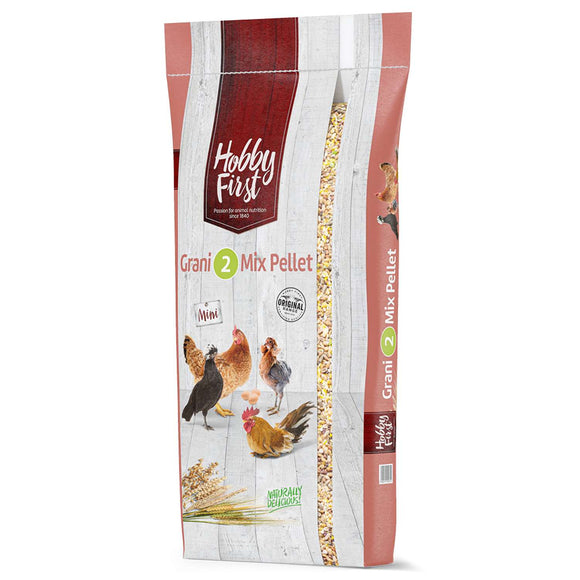 Hobby First Grani 2 Mix Pellets Hönsfoder 20kg