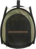 Transportbur fågel nylon m sittpinne 27x27x32 cm