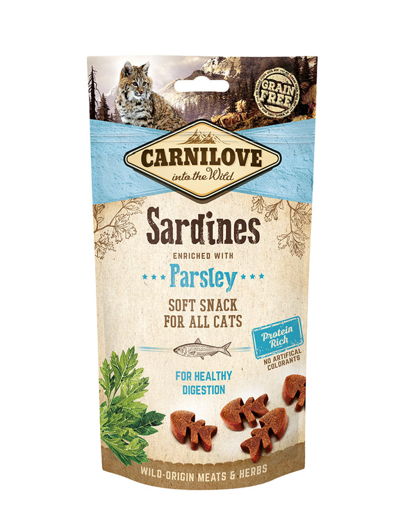 Carnilove Cat Semi Moist Snack Sardine 50 g