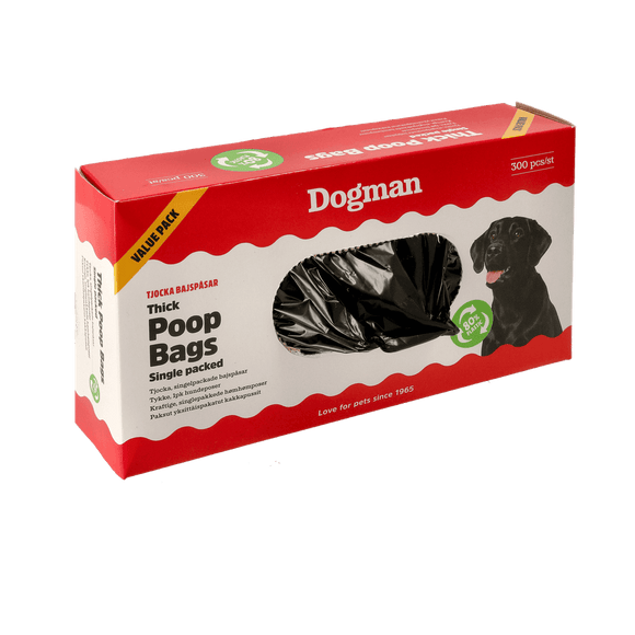 Dogman Bajspåsar Tjocka Value Pack 300p