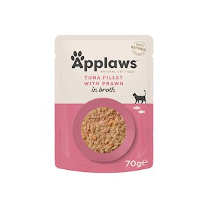 APPLAWS KATT PÅSE TUNA & TIGER PRAWN 70g