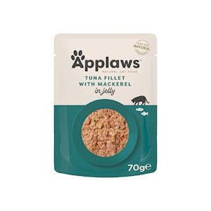 Applaws katt Påse Tuna+Mackerel Gelé 70g