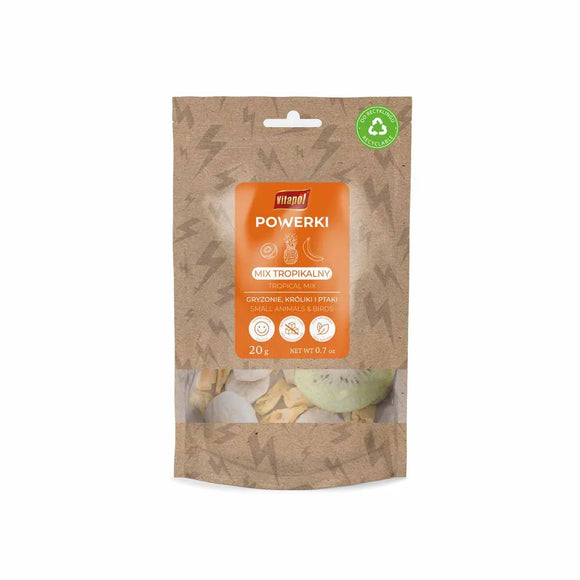 Powerki Freeze-dreid Tropical Mix 20g