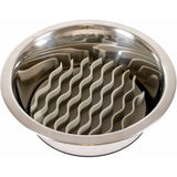 Slow Feeder Bowl Insert Grey Wave 15,7x15cm