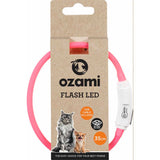 Halsband Flash Led Rosa 35cm