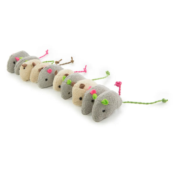 Smartykat Skitter Critters Mice Catnip 5x3cm styckvis