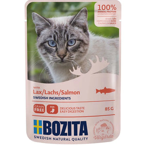 Bozita Feline Lax i sås Pouch 85gr
