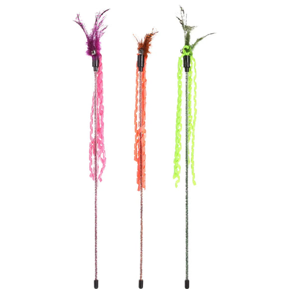 Kattspö Dangler Glitty + Curls Assortment 42cm