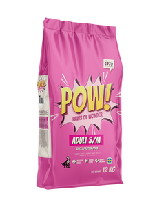 POW! Hund Adult S/M Pork 12 kg