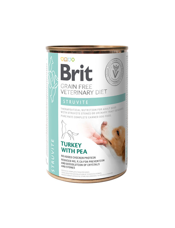 Brit GF Vet Diets Dog Can Struvite 400g