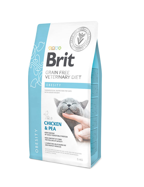 Brit GF Vet Diets Cat Obesity 2 kg
