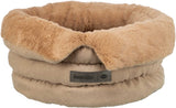 Liano Soft bädd, rund, ø 45 cm, sand/brun