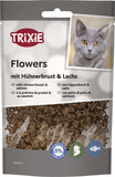 Flowers med kycklingbröst och lax, 50 g