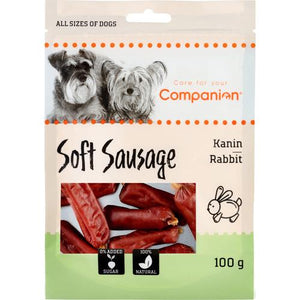 Companion Rabbit Short Sausage 100g