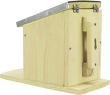 Foderstation för ekorre, 12 × 18 × 24 cm