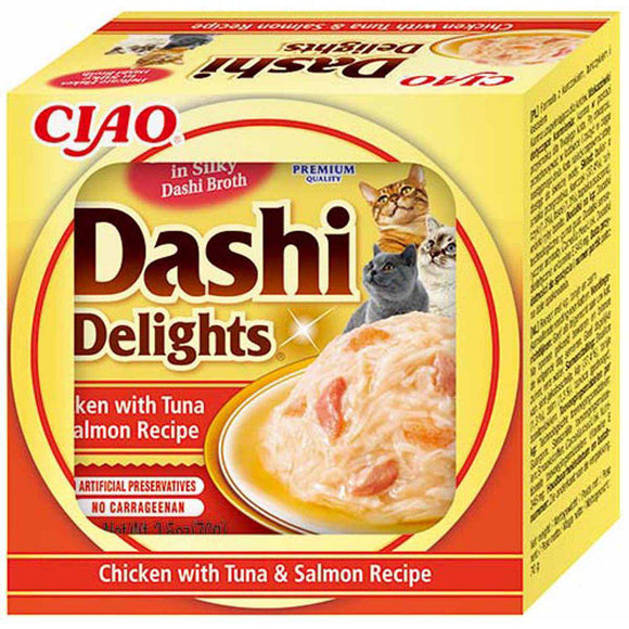 Dashi Delights Chicken/Tuna/Salmon 70g