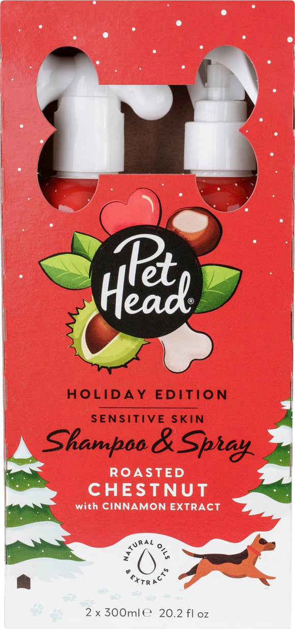 Pet Head Festive Roasted Chestnut Shampoo & Spray