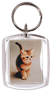 Nyckelring med kattmotiv