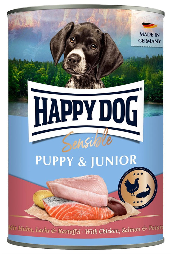 HappyDog konserv, Puppy lax 400 g