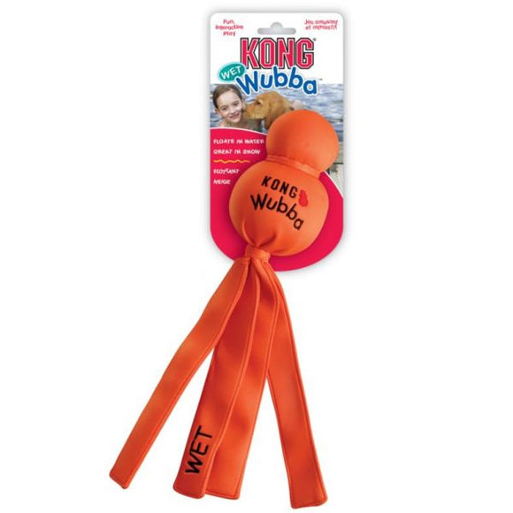 KONG Leksak Wubba Wet flytande Mix L 34cm