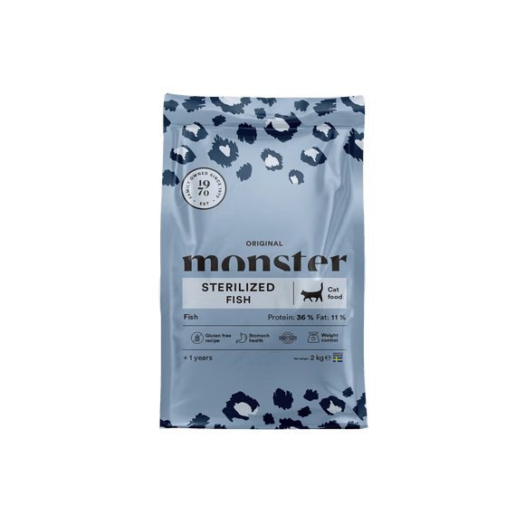 Monster Katt Orig. Sterilized Fish 400 g