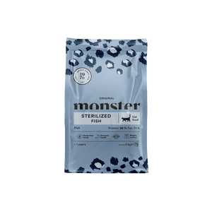 Monster Katt Orig. Sterilized Fish 2 kg