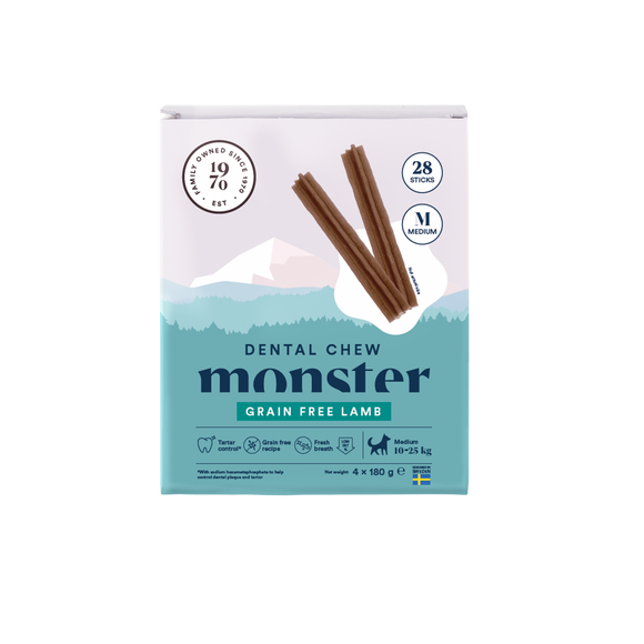 Monster Hund Dental Chew Lamb Month (28st)