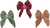Xmas bow for dog collar, assorted, 10 cm