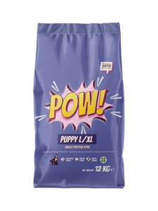 POW! Hund Puppy L/XL Pork 12 kg
