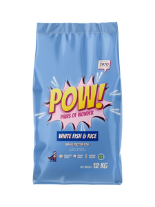 POW! Hund Adult White Fish 12 kg