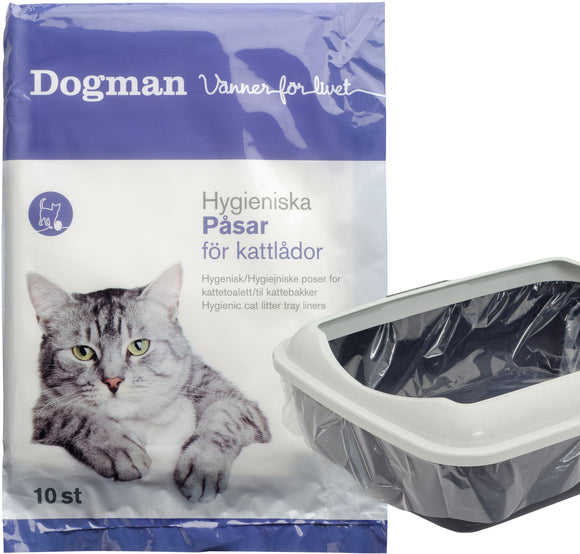 Påsar för kattlåda 68x54cm