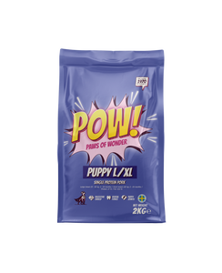 POW! Hund Puppy L/XL Pork 2 kg