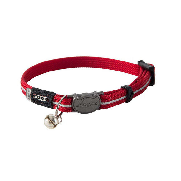 Rogz Alleycat Halsband Xs Röd