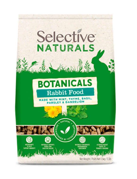 Selective Botanicals Rabbit Food 1,5 kg