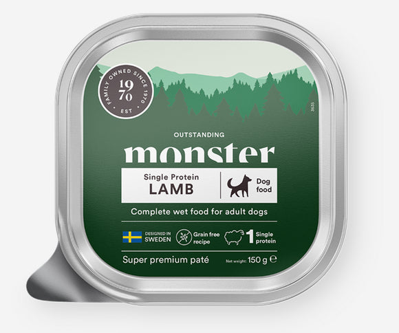 Monster Hund Lamb Paté tray 150 g